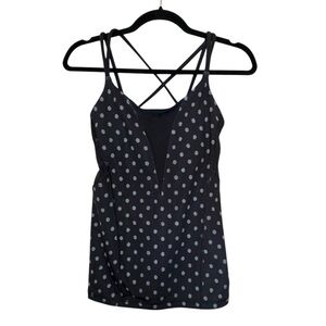 Lululemon tank with mesh see through‎ back Sz 6